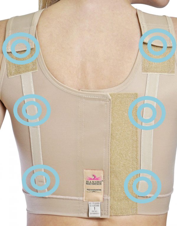 Art. 4016 - Faja tipo chaleco con imanes incorporados